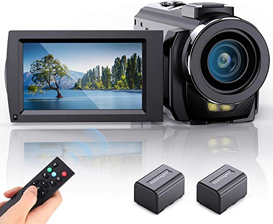 FamBrow Videocámara FHD 1080P 24MP