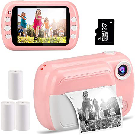GlobalCrown Cámaras instantáneas para niños,Cámaras