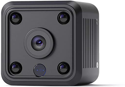 Mini Camara Espia Oculta Videocámara, OWSOO 1080P HD Cámara Vigilancia 2.4Ghz WiFi Cámara Portátil Secreta Compacta con Detección de Movimiento IR Visión Nocturna Interior/Exterior