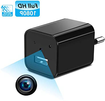 Supoggy Mini Cámara Espía 1080P Portátil Cámara Oculta Cámara Detector de Movimiento No Incluidas Tarjeta SD