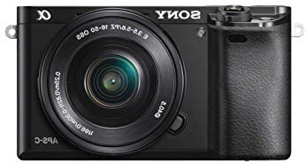 Sony A6000 - Cámara EVIL de 24 MP (pantalla de 3", estabilizador óptico, vídeo Full HD, WiFi), negro - Kit cuerpo con objetivo 16-50 mm