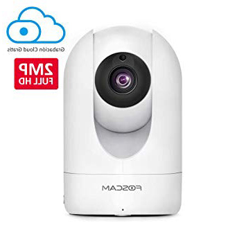 Foscam R2M 2MP Cámara IP WiFi, Seguridad, 8h Grabación Gratis en la Nube, AI Detección Humana, Visión Nocturna, Compatible con Alexa, (P2P, 1080p, ONVIF)