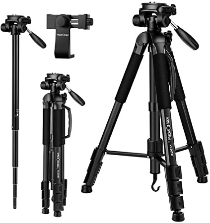 K&F Concept 70”/177cm Trípode Completo
