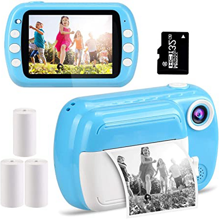 GlobalCrown Cámaras instantáneas para niños,Cámaras