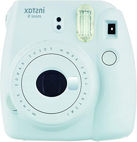 Fujifilm Instax Mini 9 - Cámara instantánea, Solo cámara, Azul