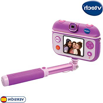 VTech- Kidizoom SelfieCam Cámara de Fotos, Color Morado, única (3480-193722)