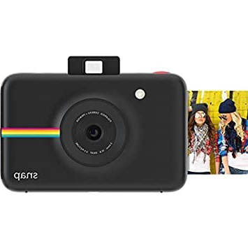 Polaroid Snap - Cámara digital instantánea, tecnología de impresión Zink Zero Ink, 10 Mp, Bluetooth, micro SD, fotos de 5 x 7.6 cm, negro