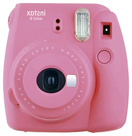 Fujifilm Instax Mini 9 - Cámara instantánea, Solo cámara, Rosa