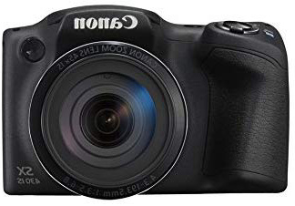 Canon PowerShot SX430 IS - Cámara compacta de 20 MP (Pantalla de 3'', Zoom óptico 45x, WiFi con NFC Activo, Smart Auto, Canon Connect, Creative Filter, Intelligent IS) Negro