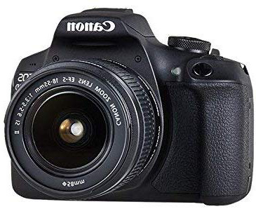 Canon EOS 2000D - Cámara réflex de 24.1 MP (CMOS, Escena inteligente automática, 9 puntos AF, filtros creativos, EOS Movie, Full HD LCD 3", WiFi/NFC) negro - Kit con objetivo EF-S 18-55mm IS II