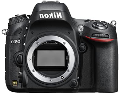 Nikon D610 - Cámara réflex Digital de 24.3 MP (Pantalla de 3.2"), Color Negro