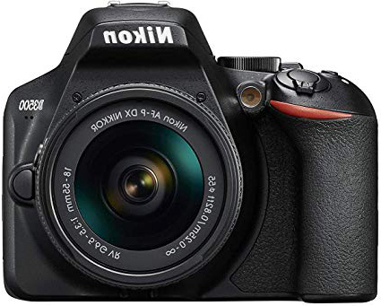 Nikon D3500 - Cámara réflex de 24 MP (Full HD, ISO de 100–25600, sistema de autofoco, modo guía, LCD, SnapBridge) - kit con objetivo AF-P 18/55VR, estuche y libro - Versión Nikonistas