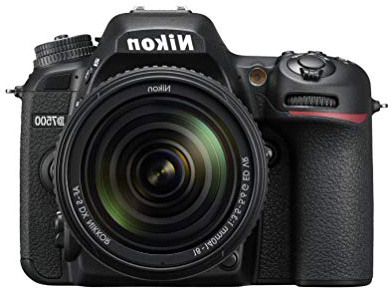 Nikkon D7500 - Cámara réflex Digital de 20.9 MP (Pantalla LCD 3.2", 4K/UHD, SnapBridge, Bluetooth, WiFi) Color Negro - Kit con Objetivo AF-S DX 18-140 mm f/3.5-5.6G ED VR