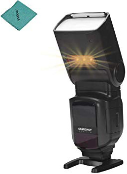 YONGNUO YN968N II Flash inalámbrico TTL Speedlite 1 / 8000s Luz LED incorporada HSS 5600K para cámaras Nikon DSLR Compatible con el sistema inalámbrico YN622N YN560