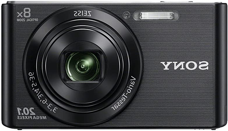 Sony DSC-W830 - Cámara compacta de 20.1 Mp (pantalla de 2.7", zoom óptico 8x, estabilizador óptico), negro