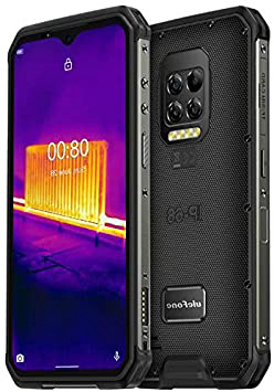 Ulefone Armor 9 Móvil Resistente, Cámara de Imagen Térmica FLIR®, Cámara Trasera 64MP, Android 10 Smartphone Antigolpes IP68 IP69K, Helio P90 Octa-Core 8GB RAM 128GB, FHD + 6.3 '', NFC, GPS Dual SIM