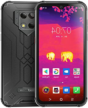 Blackview BV9800 Pro Teléfono Móvil Resistente con Cámara Térmica por FLIR®, 48MP/5MP+16MP, 6GB+128GB, Batería 6580mAh, 6.3" FHD+ Dual SIM 4G Smartphone Antigolpes, Android 9.0, Helio P70, NFC