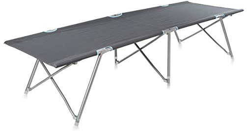CAMPART Travel BE-0624 Cama para Camping, Gris