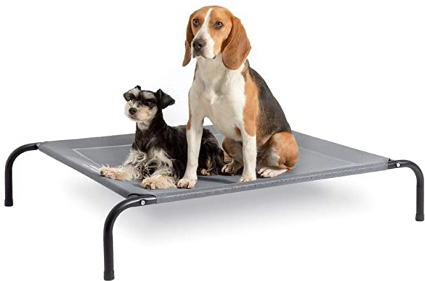 Bedsure Cama Elevada Perro Mediano