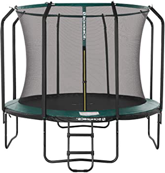 SONGMICS Cama Elástica, Redonda Cama