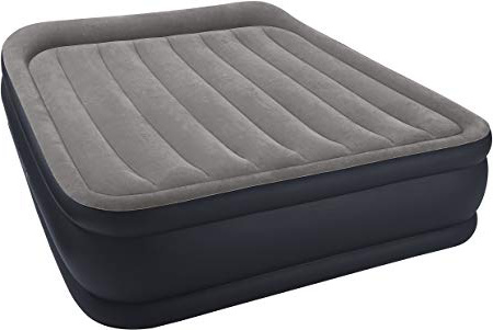 Intex 64136 - Colchón hinchable Dura-Beam Standard Deluxe Pillow 152 x 203 x 42 cm