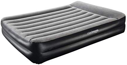 AmazonBasics Pillow Rest Single Size Premium Airbed with Built in Air Pump (EU)