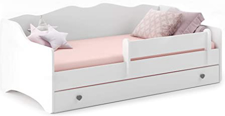 MEBLEKO Cama infantil EMMA WHITE