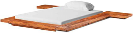 vidaXL Madera Maciza de Acacia