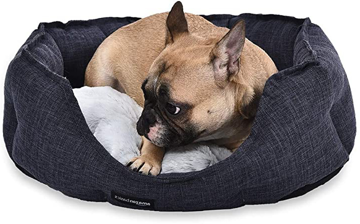Amazon Basics Cama redonda para