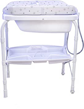 Babify Bañera con cambiador Plegable