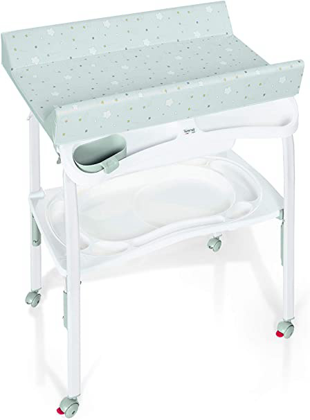 Brevi Pratico Bañera Cambiador Plegable