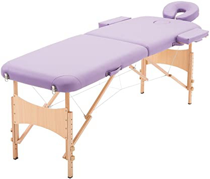 HOMCOM Cama De Masaje Madera