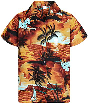 Camisa Hawaiana para Hombre Funky