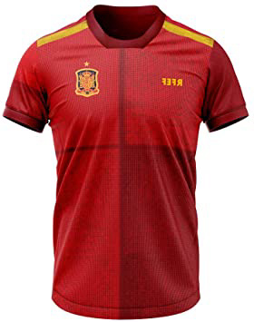 RFEF Regular Fit Camiseta De Juego, Unisex Adulto