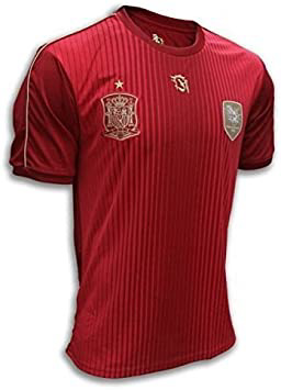 DRAPS CENTER S.L. Camiseta Oficial Real Federación Española de Fútbol. Selección Española.