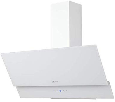 Universal Blue - Campana Extractora de Cristal 90cm - Color Blanco - Eficiencia Energética C