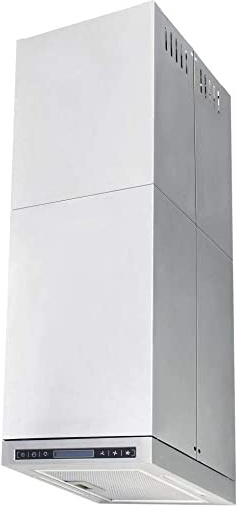 vidaXL Campana Extractora de Techo Pantalla Sensor Táctil 756m³/h LED Cocina