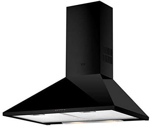Teka DBB 60/70/90 - Campana (Canalizado/Recirculación, 440 m³/h, Built-under, Negro, Giratorio, Metal)