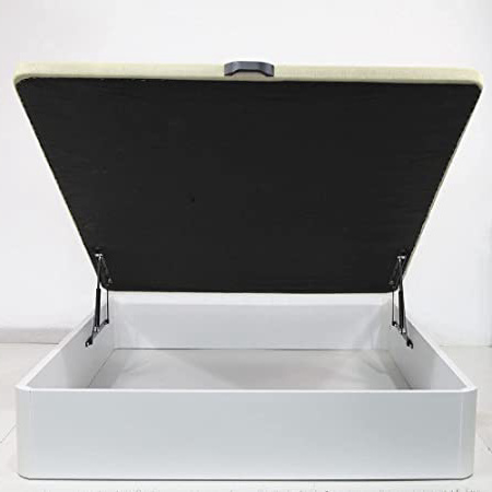 KullDesign Canapé abatible Blanco con