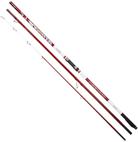 VERCELLI Oxygen Airborne LC H Caña Surfcasting, Rojo, 4.2