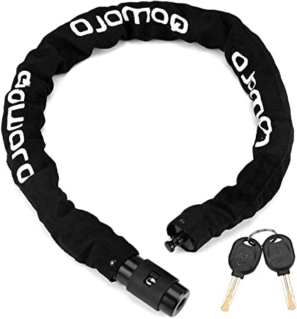 Qomolo Candado de Cadena Bicicleta,