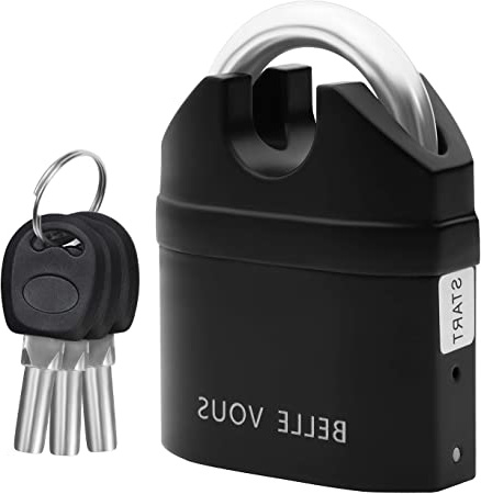 Belle Vous Candado con Alarma