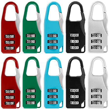 Cerradura de Combinación, 10 Piezas
