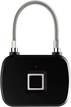 Febelle Cerradura inteligente para huellas dactilares Puerta sin llave Maleta para equipaje Bolsa antirrobo Seguridad Candado para huellas dactilares