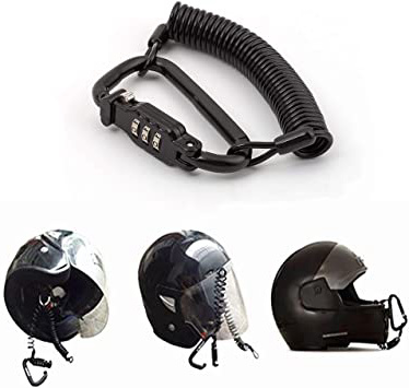 Candado para casco de motocicleta,