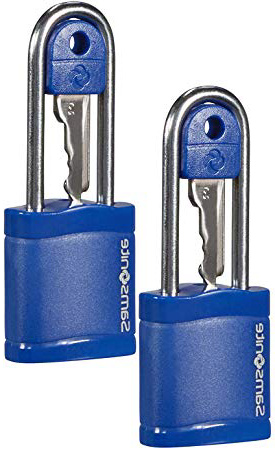 SAMSONITE Global Travel Accessories - Key Candado para Equipaje 6 Centimeters 1 Azul (Midnight Blue)