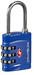 SAMSONITE Global Travel Accessories - TSA Three Dial Light Combi Candado para Equipaje 7 Centimeters 1 Azul (Midnight Blue)