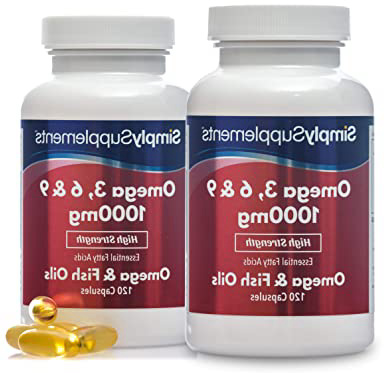 Omega 3-6-9 1000 mg - ¡Bote para 8 meses! - 240 Cápsulas - SimplySupplements