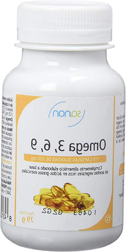 SANON - SANON Omega 3,6,9 110 cápsulas blandas de 720 mg