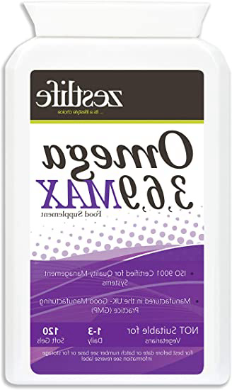 







Omega 3,6,9 1000mg - 120 Cápsulas ácidos grasos EPA y DHA y vital para la piel,






